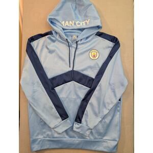 Manchester City Soccer Hoodie Mens XL Official Merchandise Pullover Sweatshirt